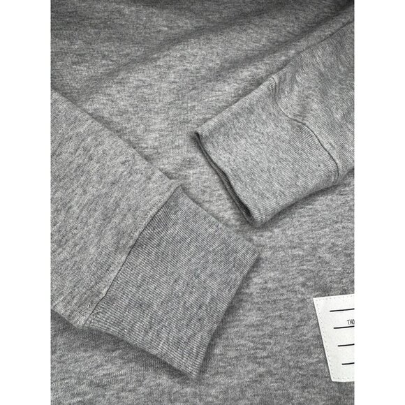 Excellent Thom Browne Grey Stripe 4 Bar Sweatshirt Crew Mens Size 2 S Cotton - Picture 8 of 12